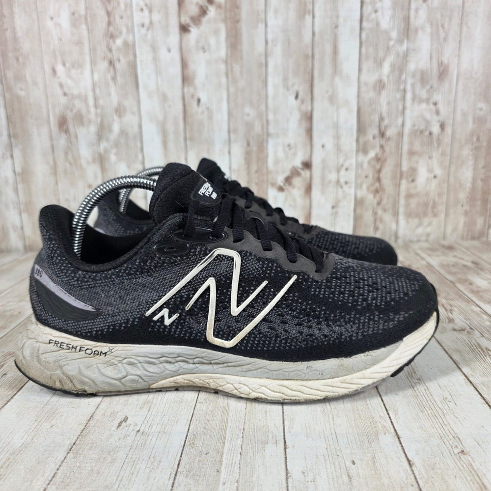 New Balance 880 Fresh Foam Women Running Shoes Black Gray Size‎ 10 Athletic